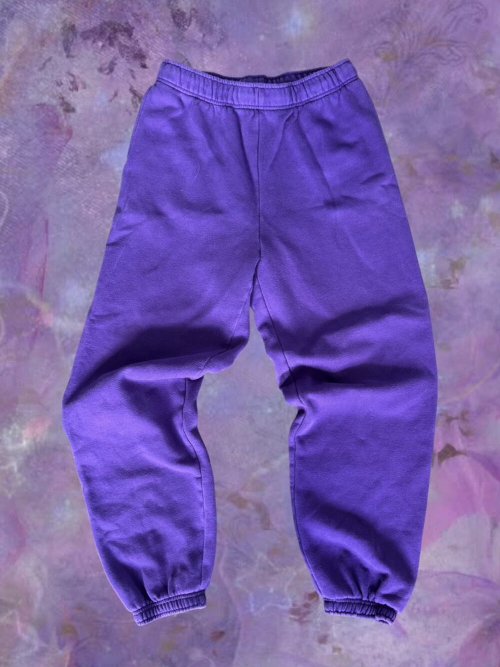TNA Cozy AF Purple Sweatpants Joggers High Waisted Aritzia Lounge Pants
